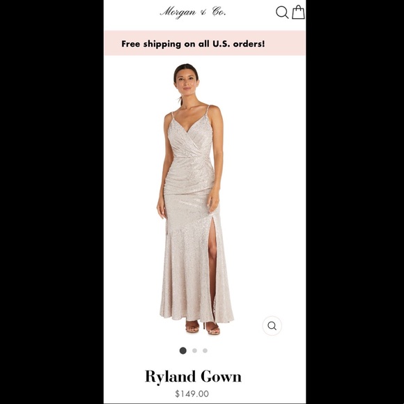 Night Way Evening Gown - Picture 5 of 17